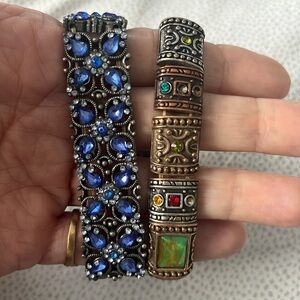 Bracelets 2 stretchy never worn